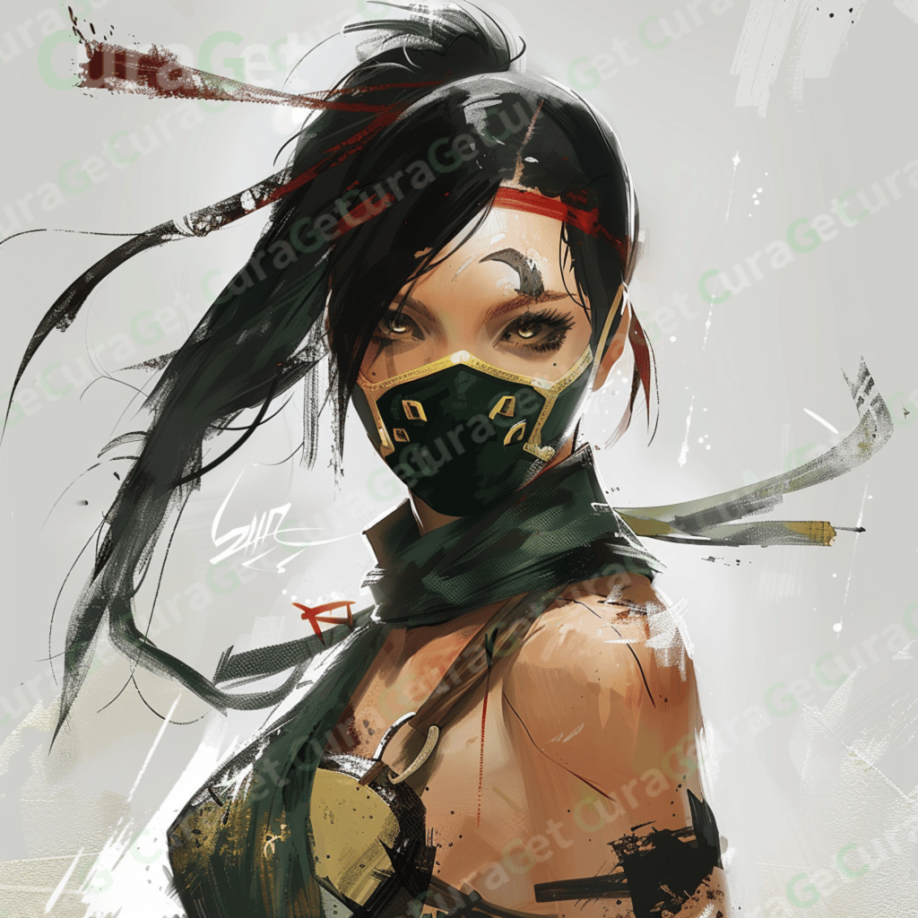 LoL 아칼리 일러스트