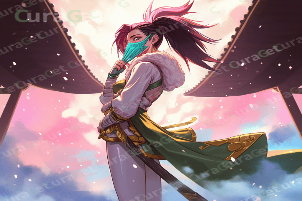 LoL 아칼리 일러스트