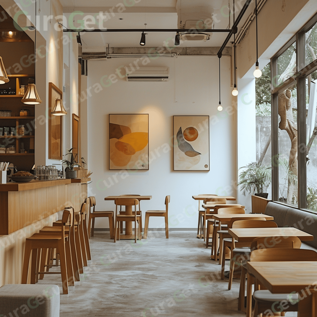 음식점 카페 인테리어