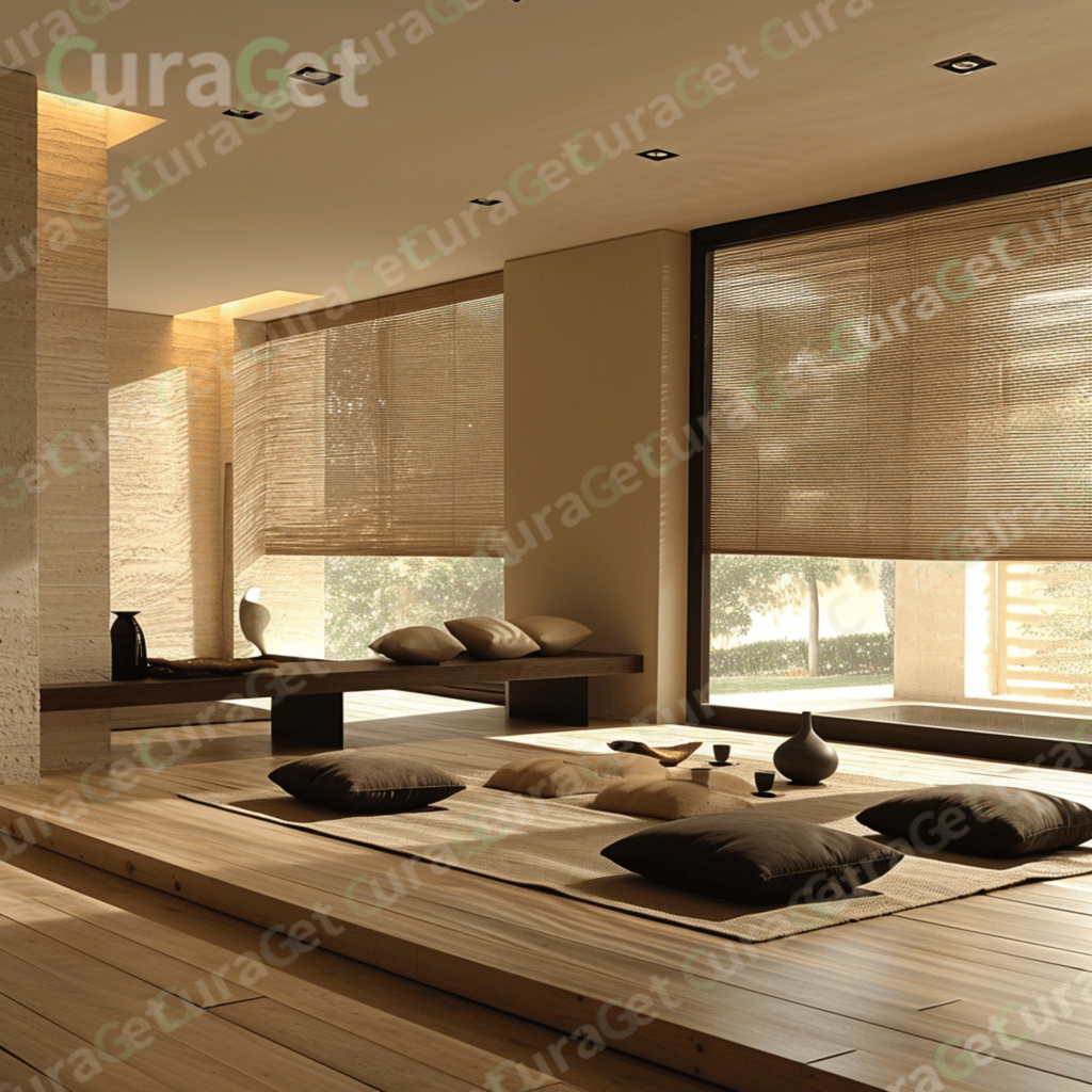 젠스타일 거실 인테리어