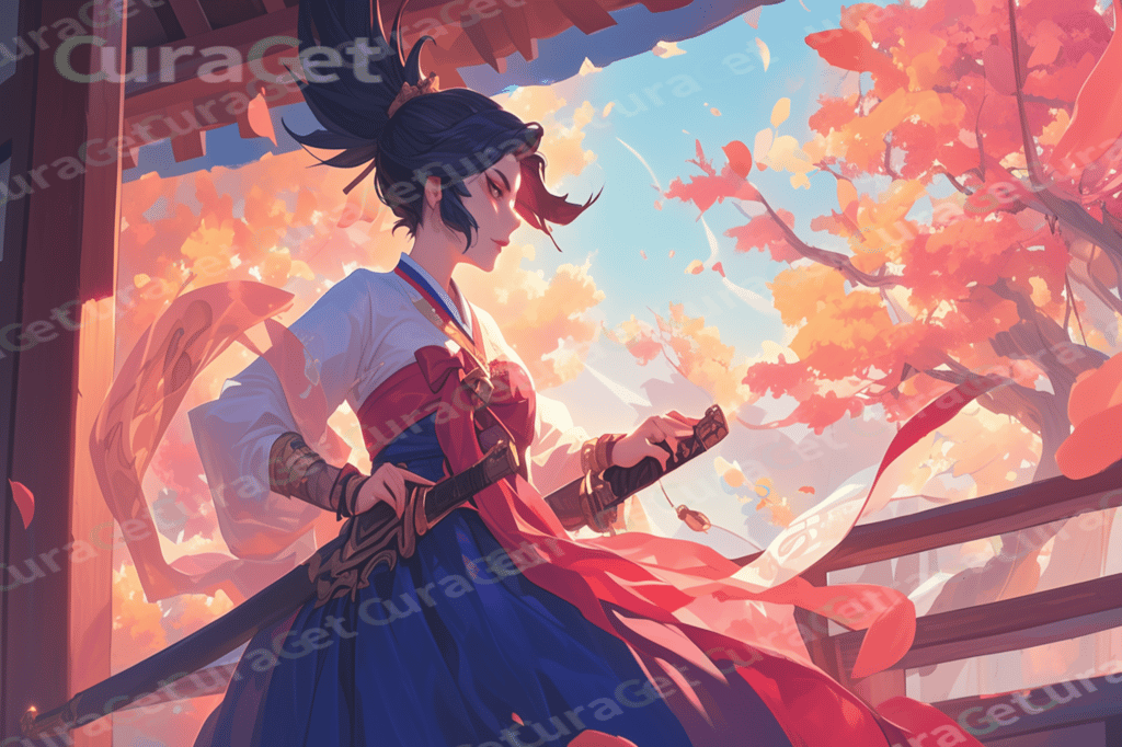 LoL 아칼리 일러스트