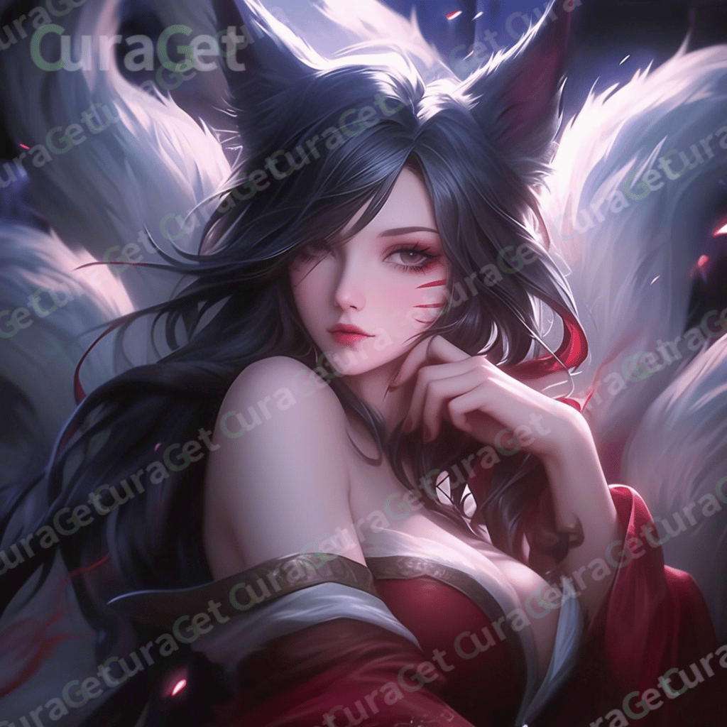 Lol 아리 일러스트