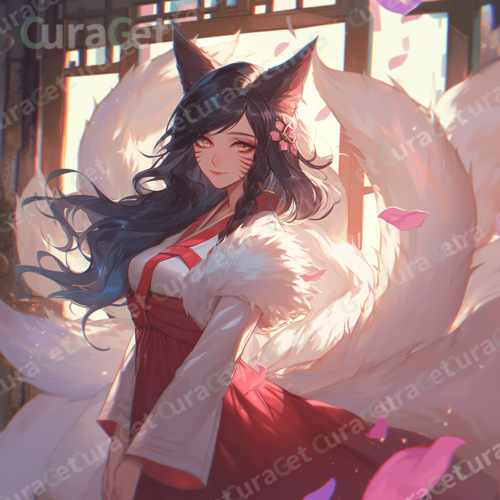 Lol 아리 일러스트