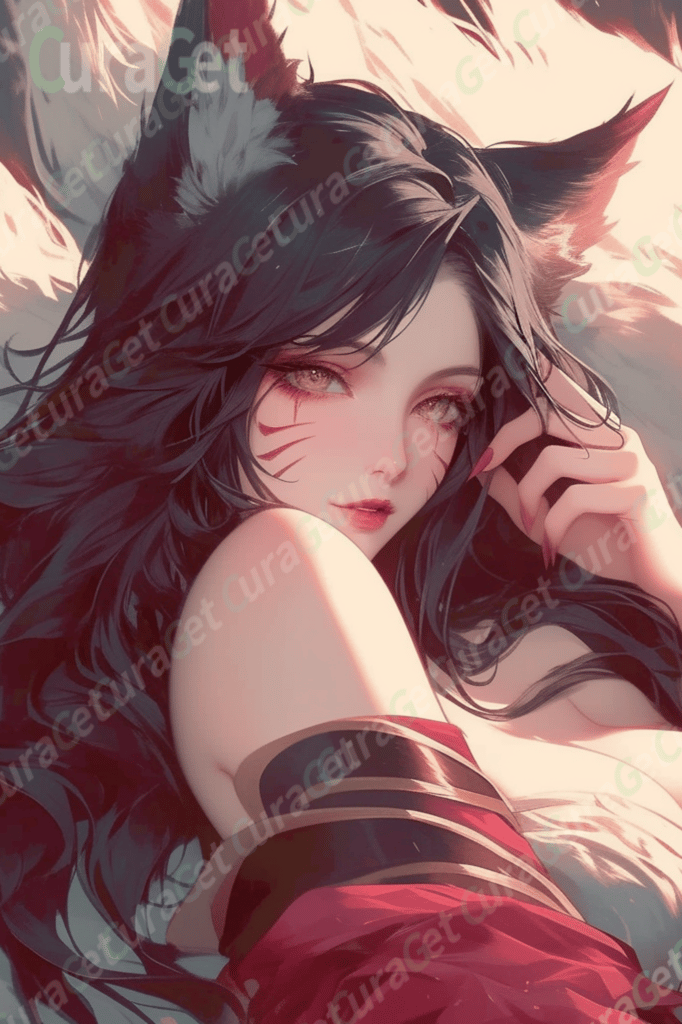 Lol 아리 일러스트